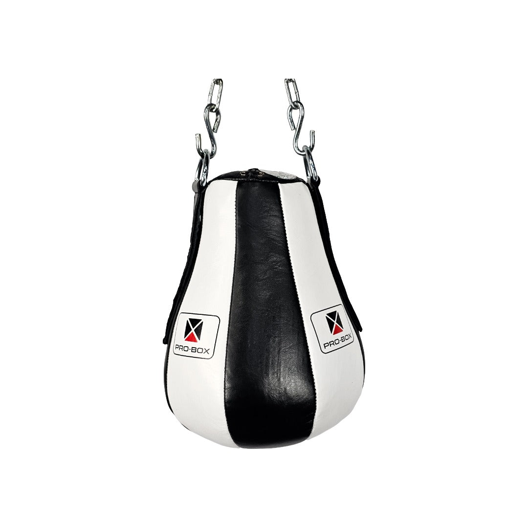 BLACK/WHITE LEATHER MAIZE BALL *NEW*