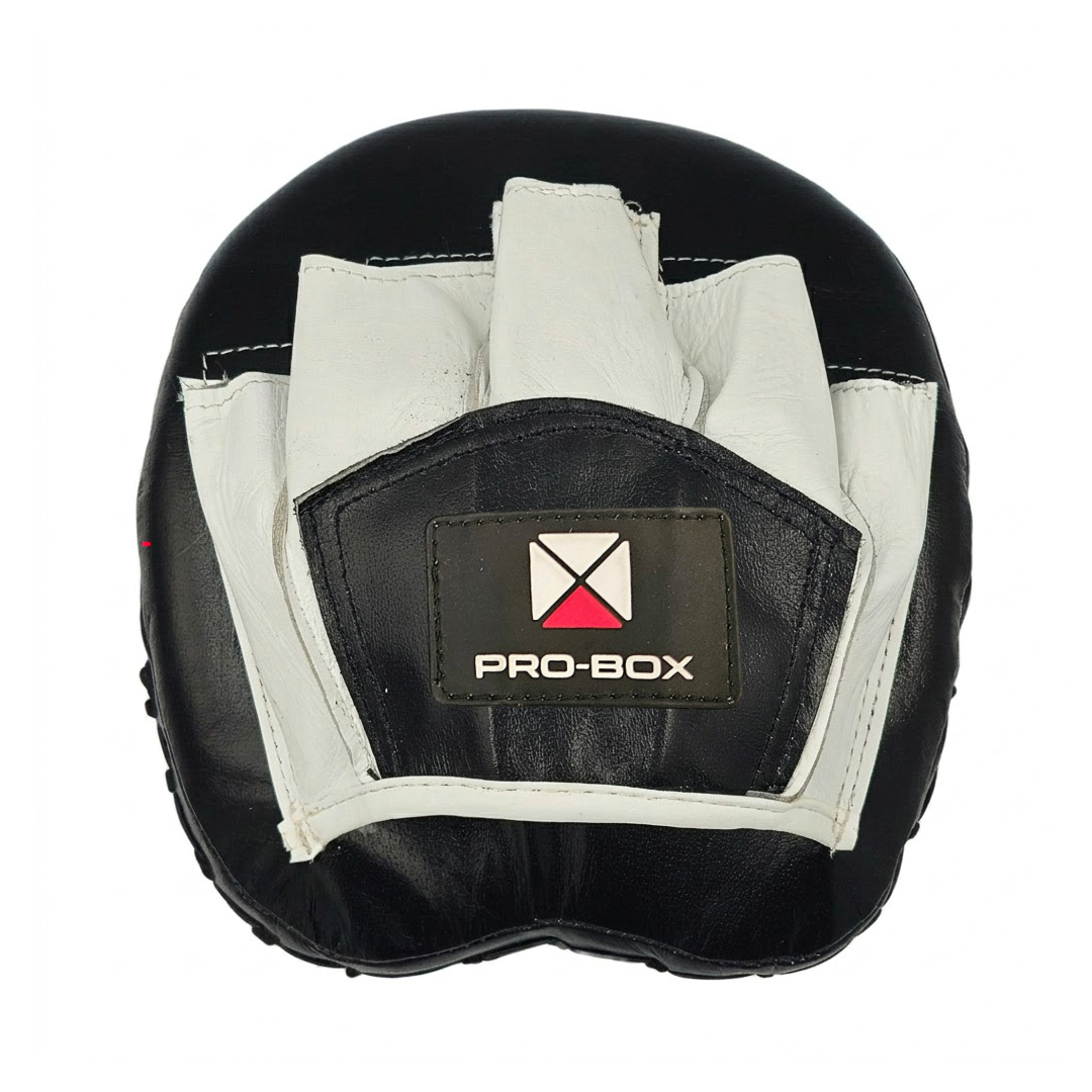 LEATHER CUBAN PADS BLACK-WHITE