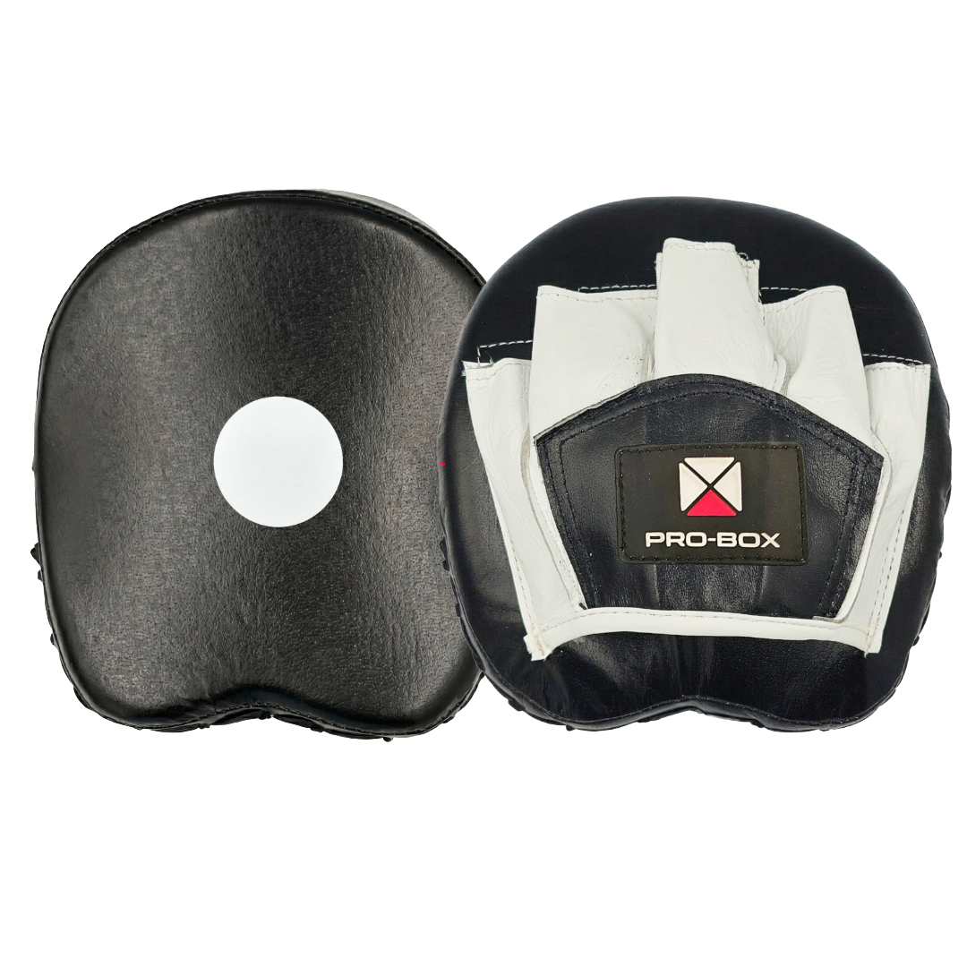 LEATHER CUBAN PADS BLACK-WHITE