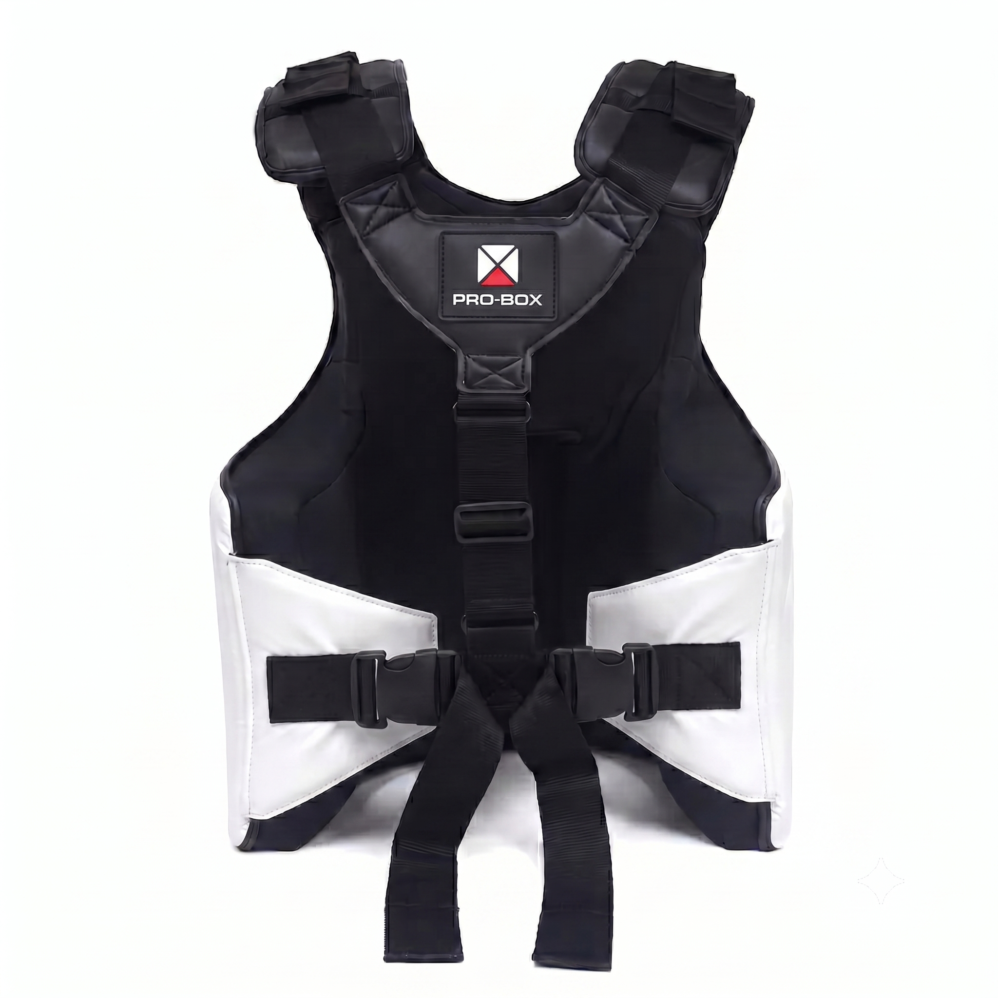 Protection Corporelle Hi-Impact Pro Box Pour Entraînements Intensifs - Rembourrage Renforcé, Bretelles Ajustables
