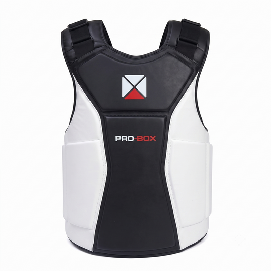 ELITE BODY PROTECTOR WHITE-BLACK